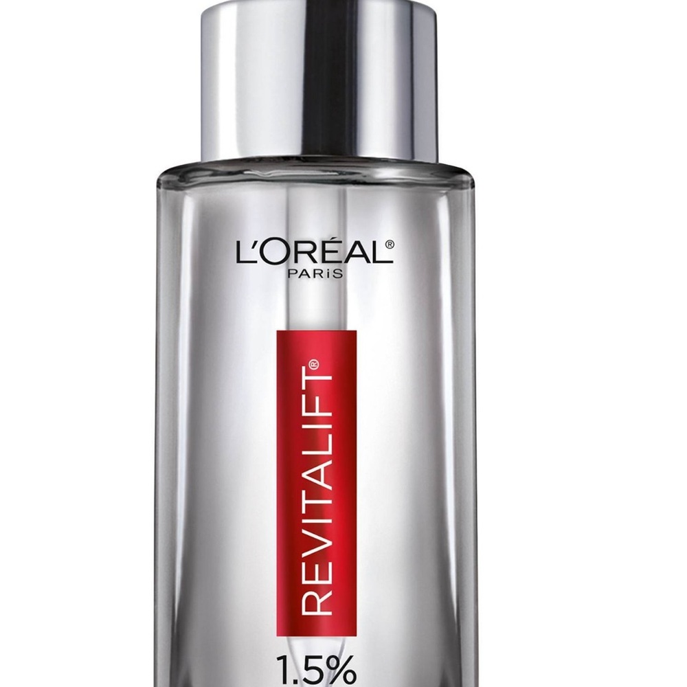 L'Oreal Revitalift Serum with Red and Silver Accents